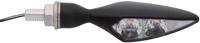 Kellermann Kl turn signal micro rhom extreme, black fl/rr