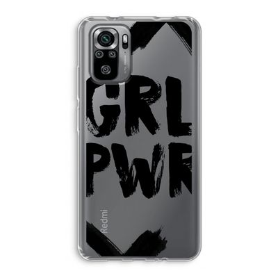 Girl Power #2: Xiaomi Redmi Note 10S Transparant Hoesje