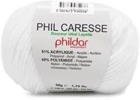 Phildar Phil Caresse 1225 Blanc