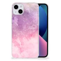 Smartphone hoesje iPhone 15 Plus Pink Purple Paint