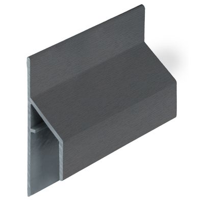 Keralit trim/kraal aansluitprofiel Antraciet (2810) (gevelbekleding)