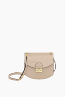 Ganni crossbody Apo-G Small A6460 oyster gray