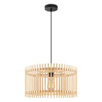 BAMBOO 40 HANGLAMP ROND 1L NATUUR