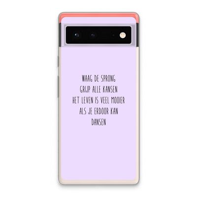 Sprong: Google Pixel 6 Transparant Hoesje