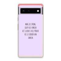 Sprong: Google Pixel 6 Transparant Hoesje