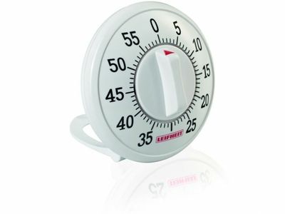 Leifheit comfortline keukenwekker analoog wit