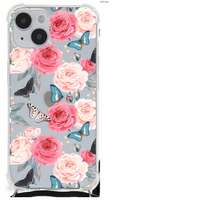 iPhone 14 Plus Case Butterfly Roses - thumbnail