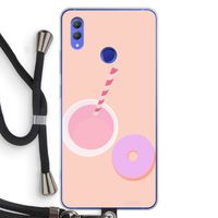 Donut: Honor Note 10 Transparant Hoesje met koord
