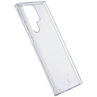 Cellularline CLEARDUOGALS24UT Backcover Samsung Samsung Galaxy S24 Ultra Transparant Inductieve lading