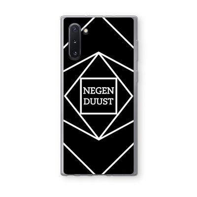 Negenduust geometrisch: Samsung Galaxy Note 10 Transparant Hoesje
