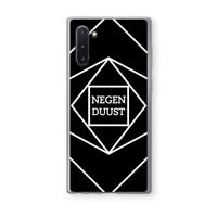 Negenduust geometrisch: Samsung Galaxy Note 10 Transparant Hoesje Negenduust geometrisch: Samsung Galaxy Note 10 Transparant Hoesje