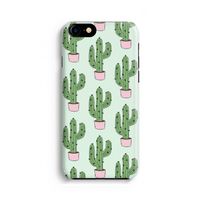 Cactus Lover: Volledig geprint iPhone SE 2020 Hoesje