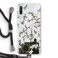 Blossoming spring: Samsung Galaxy A70 Transparant Hoesje met koord