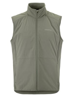 Craft ADV Essence Warm 2 hardloopvest mouwloos groen heren