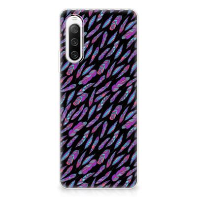 Sony Xperia 10 IV | TPU bumper | Feathers Color Sony Xperia 10 IV | TPU bumper | Feathers Color