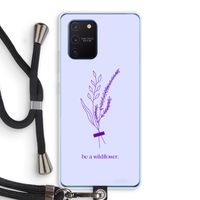 Be a wildflower: Samsung Galaxy Note 10 Lite Transparant Hoesje met koord