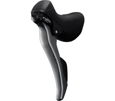 Shimano versteller (links) met remhendel 3 speed claris st-r2030 grijs/zwart