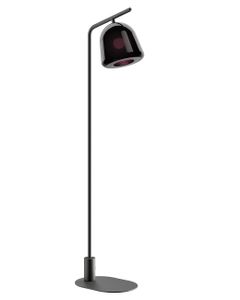 Artinox - Polo Vloerlamp zwart