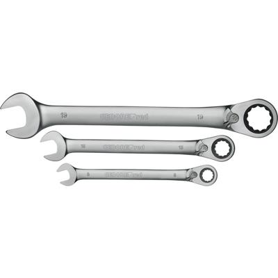 Gedore RED 3300873 R07205012 Steek-ringratelsleutelset 12-delig Sleutelbreedte (metrisch) 07 - 19 mm