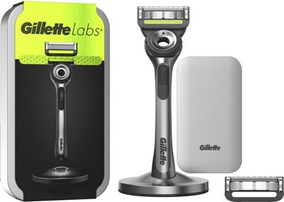 Gillette Gillette Labs Exfoliating Bar - Scheermes + 2 Mesjes + Houder