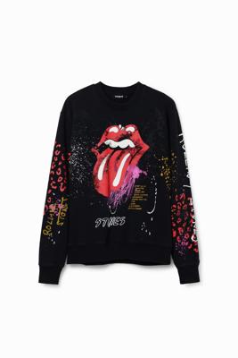 Sweatshirt splatter The Rolling Stones - BLACK - S