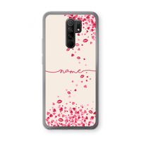 Hartjes en kusjes: Xiaomi Redmi 9 Transparant Hoesje