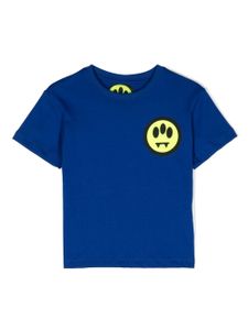 Barrow kids t-shirt en coton à logo imprimé - Bleu