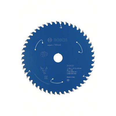Bosch Accessories Kreissägeblatt Ø 165x20x1,5mm 48 WZ HM Expert for Wood 2608644509 Cirkelzaagblad 165 x 20 mm Aantal tanden: 48 1 stuk(s)