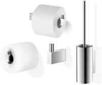 ZACK Linea Toilet accessoireset 4-in-1 glans RVS