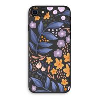 Flowers with blue leaves: iPhone 7 Biologisch afbreekbaar hoesje