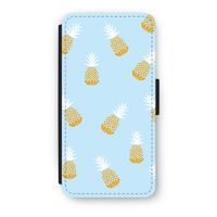 Ananasjes: iPhone 7 Plus Flip Hoesje