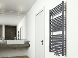 Wiesbaden Elara sierradiator antraciet 1185x600 m/o aansl.