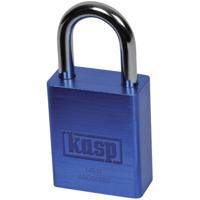 Kasp K14040BLUD Hangslot 38 mm Verschillend sluitend Blauw