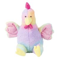 Mel-o-design kippen knuffel - pluche - 26 cm - boerderij dieren - knuffeldieren