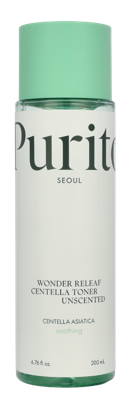 Purito Seoul Wonder Releaf Centella Toner Unscented 200 ml Make-up verwijderaar en reiniger