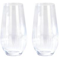 Atmos Fera Longdrink glazen - 2x stuks - kristalglas - 580 ml - sap/water glas