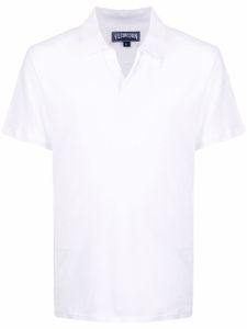 Vilebrequin polo en lin - Blanc