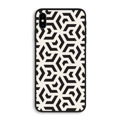 Crazy pattern: iPhone XS Max Biologisch afbreekbaar hoesje