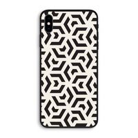 Crazy pattern: iPhone XS Max Biologisch afbreekbaar hoesje