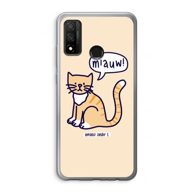 Miauw: Huawei P Smart (2020) Transparant Hoesje