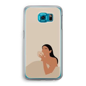 Fresh coffee: Samsung Galaxy S6 Transparant Hoesje