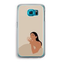 Fresh coffee: Samsung Galaxy S6 Transparant Hoesje Fresh coffee: Samsung Galaxy S6 Transparant Hoesje