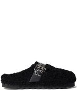 Stella McCartney Elyse faux-shearling clogs - Noir - thumbnail