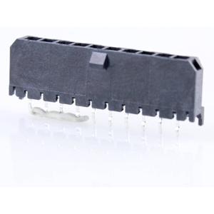 Molex 436501015 Male header, inbouw (standaard) Totaal aantal polen: 10 Rastermaat: 3 mm Inhoud: 1 stuk(s) Tray