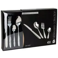 Bestekset rvs 24 delig zilver