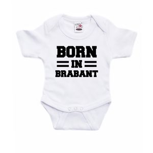 Born in Brabant kraamcadeau rompertje wit jongens en meisjes 92 (18-24 maanden)  -