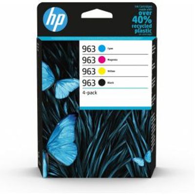 HP 963 4-pack originele inktcartridges zwart/cyaan/magenta/geel