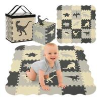 Kruzzel Foam puzzel - 30 x 30 cm - puzzelmat - speelmat - speelkleed - voor kinderen