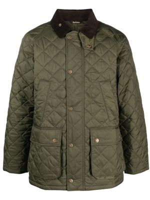 Barbour doudoune Ashby Polarquilt - Vert