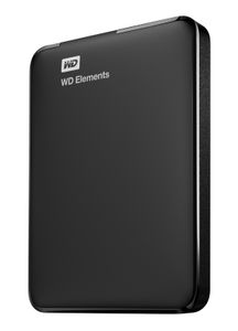 Western Digital WD Elements Portable 2.5 Inch externe HDD 1TB, Zwart